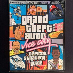 Vintage Grand Theft Auto Vice City Official Strategy Guide - 175 pages